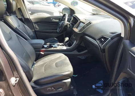 2015 Ford Edge Titanium from USA, damaged, VIN 2FMPK4K83FBB30411